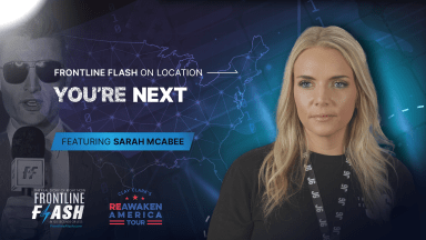 Frontline Flash™ On Location: ‘You're Next' with Sara McAbee