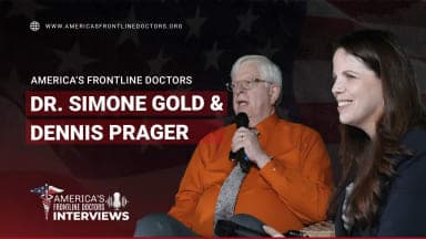 Dr. Simone Gold and Dennis Prager